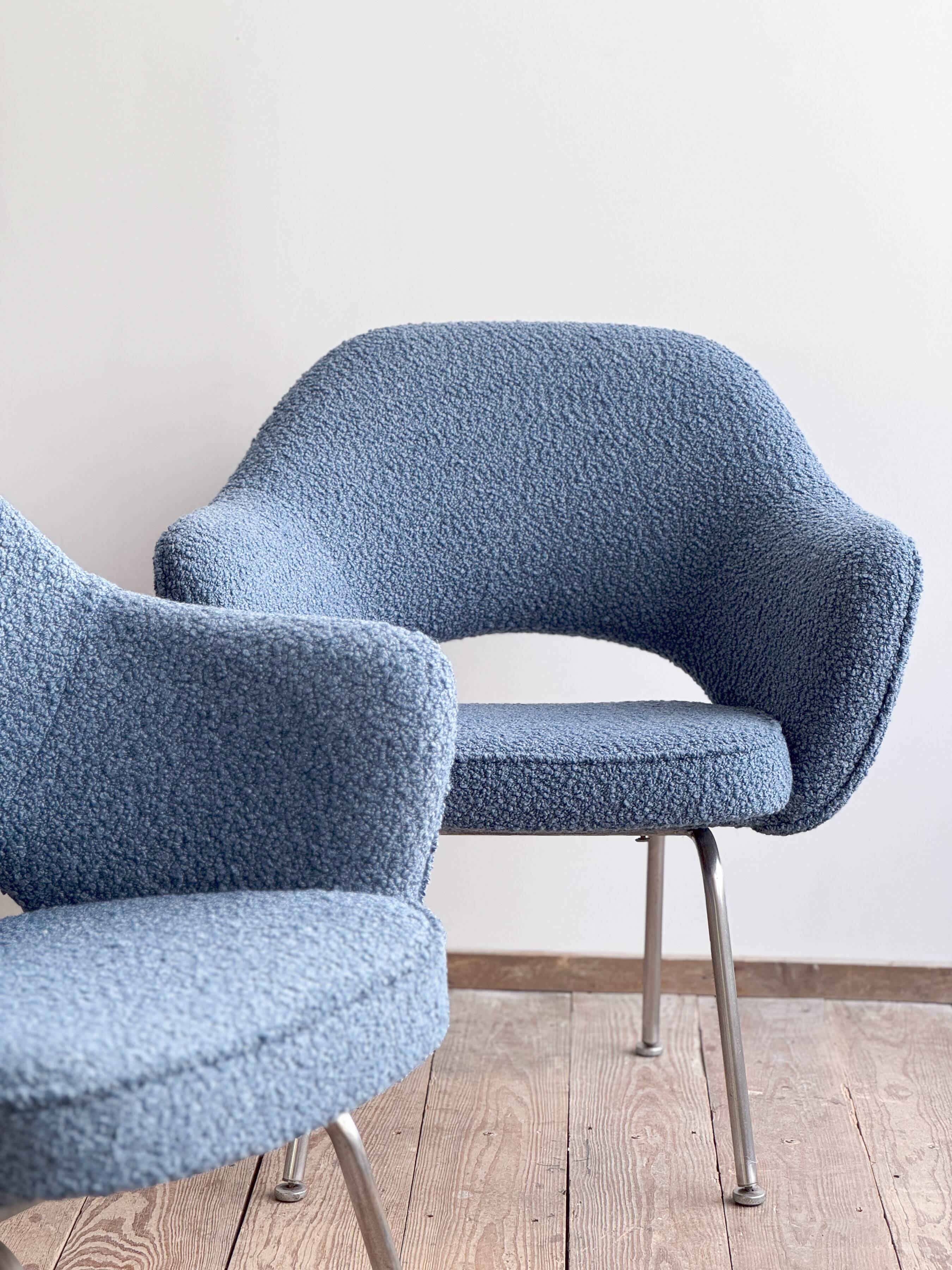 Ensemble de 6 chaises Executive vintage par Eero Saarinen pour Knoll, 1940