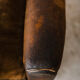 Vintage leather club chair