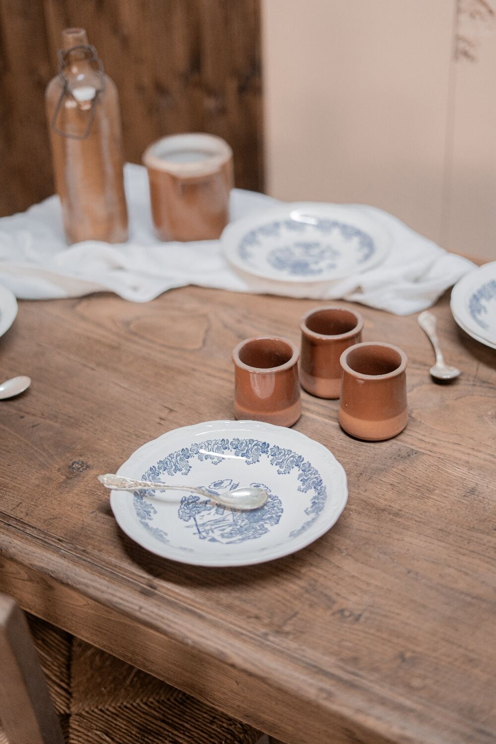 Renovated antique table