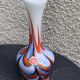 Opaline vase, stamped bb, Florence made in Italy, vintage