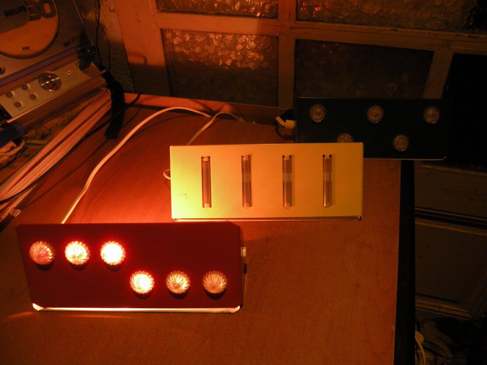 Three Sconces 1960-70, design "Anvia by JJM Hoogervorst" Netherlands