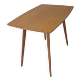 Side table in ash by Rakovnik, Czech vintage 1960s