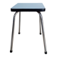 Light blue formica kitchen stool