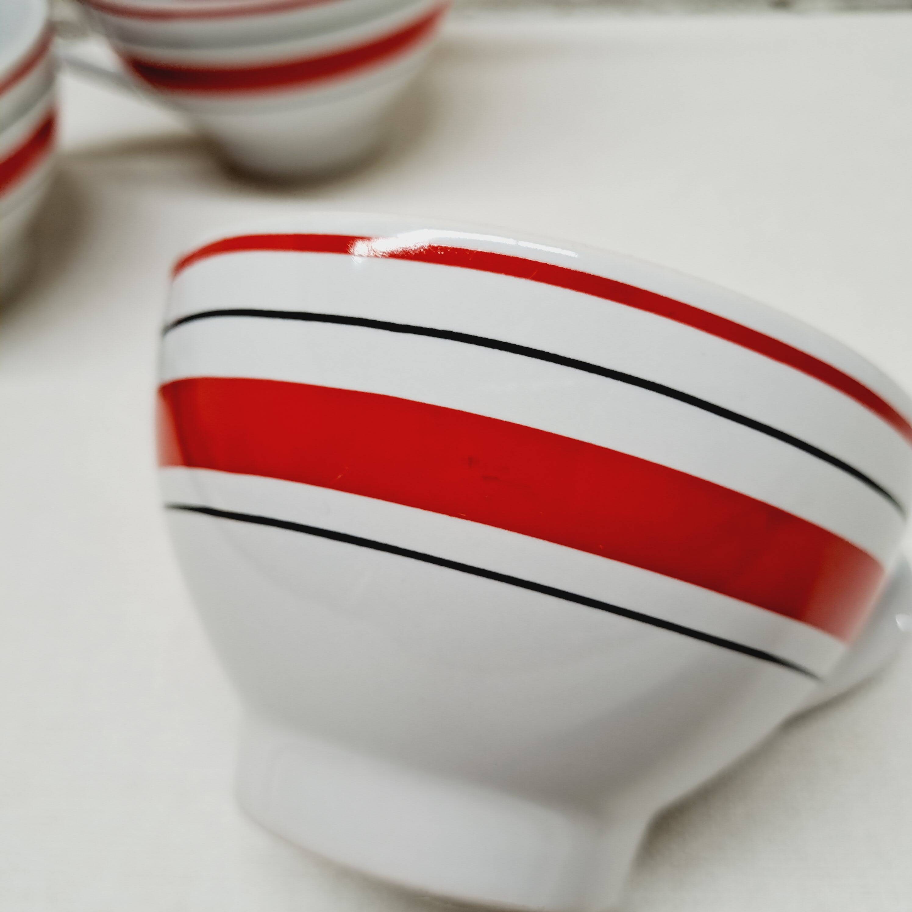 Set of 4 cider cups or bowls