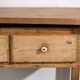 Central European pine kitchen table with two drawers – Tyrol, circa 1910