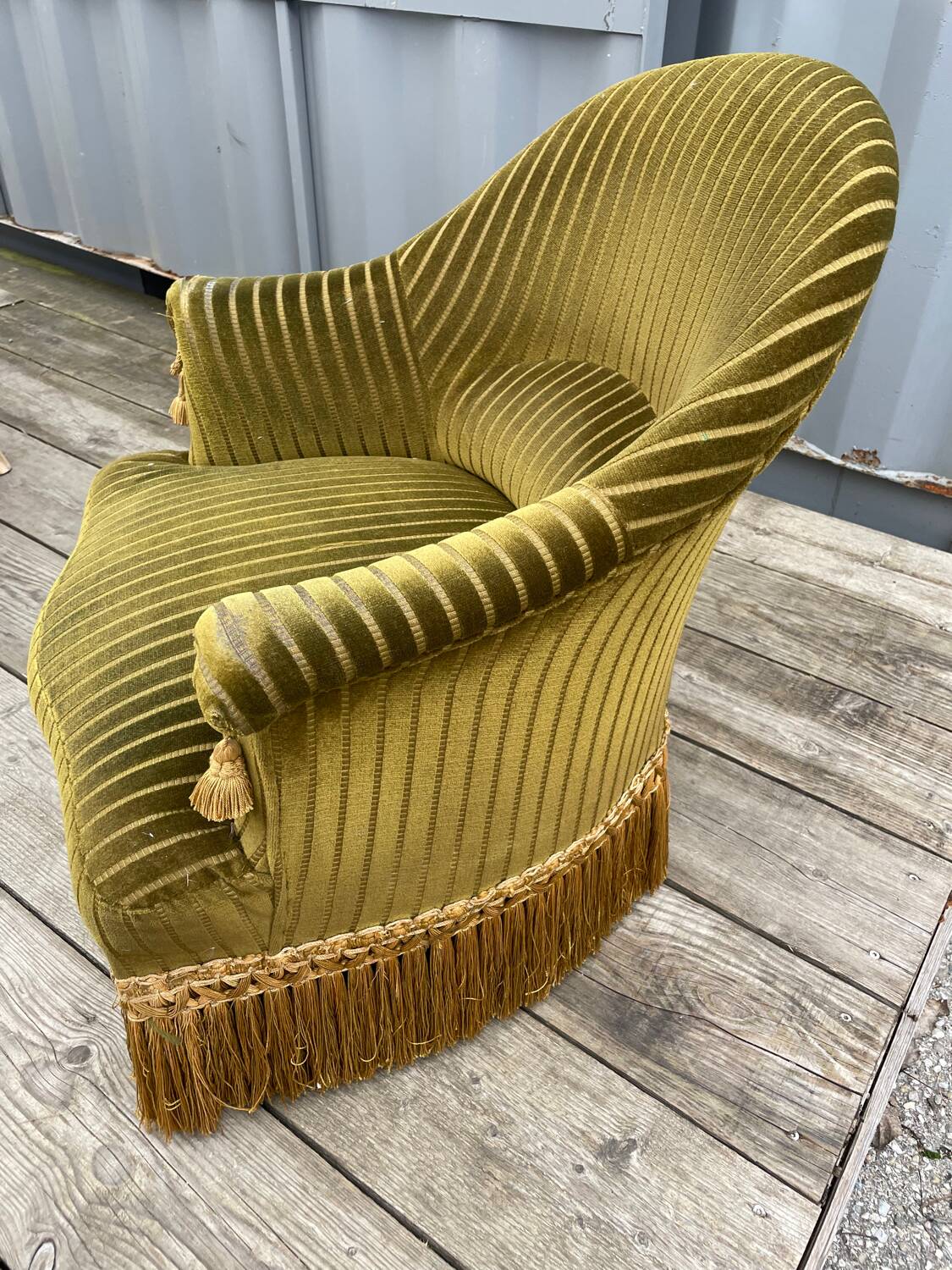 Fauteuil crapaud