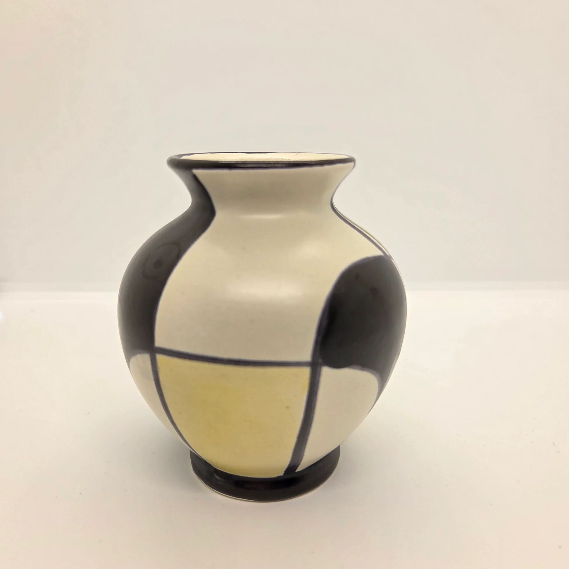 Trio of Bay Keramik vases with Florenz motif - 1957