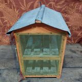 Ancien garde manger vintage - toit en zinc