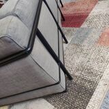 LC2 3-seater sofa by Le Corbusier, Cassina edition