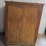 Antique trunk in solid wood