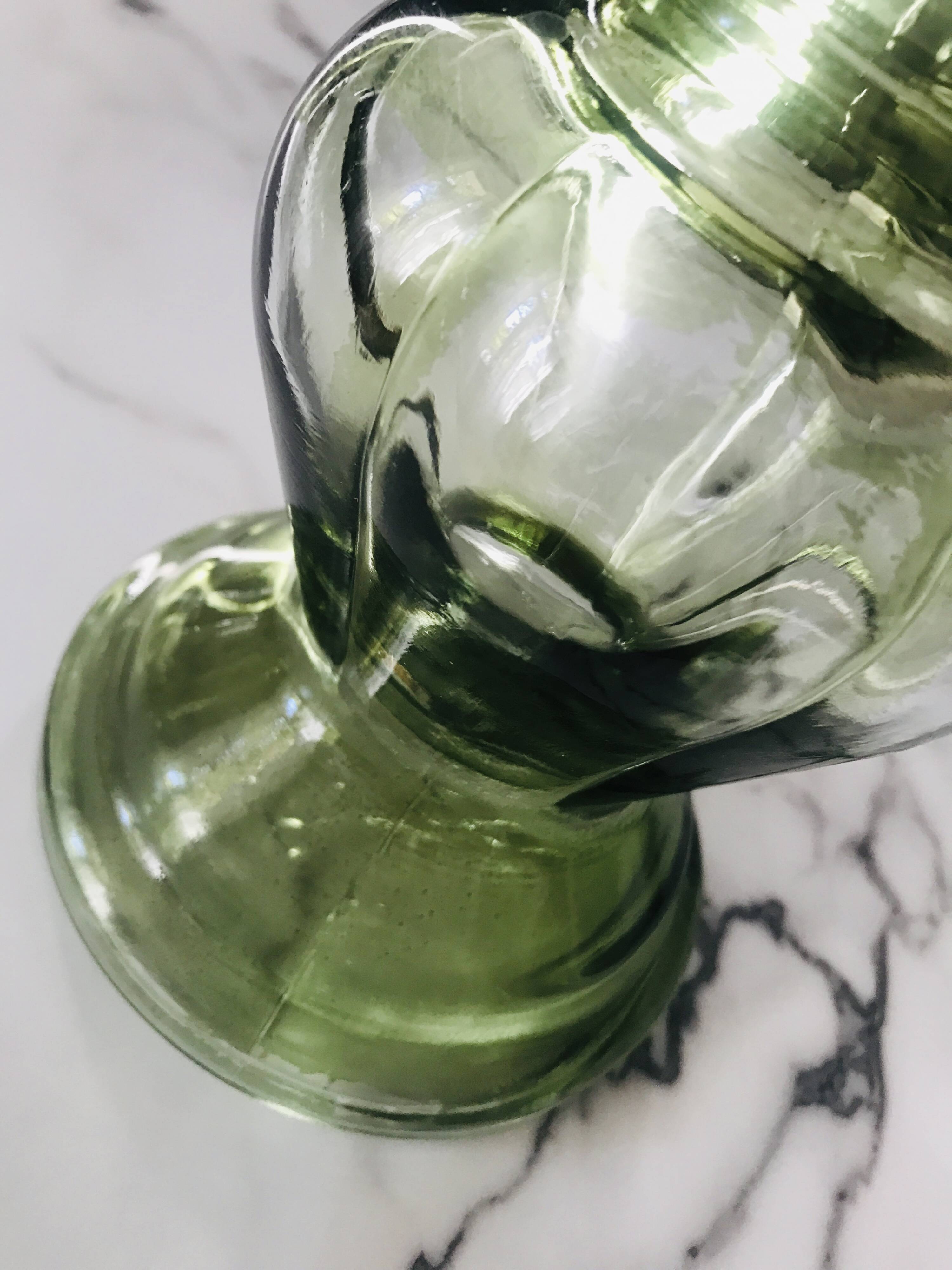 Bougeoir ou vase verre recyclé