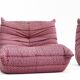 Set of vintage Togo armchairs by Michel Ducaroy for Ligne Roset, 1976