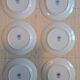 Ensemble de 6 assiettes plates Villeroy et Boch Phoenix Bleu