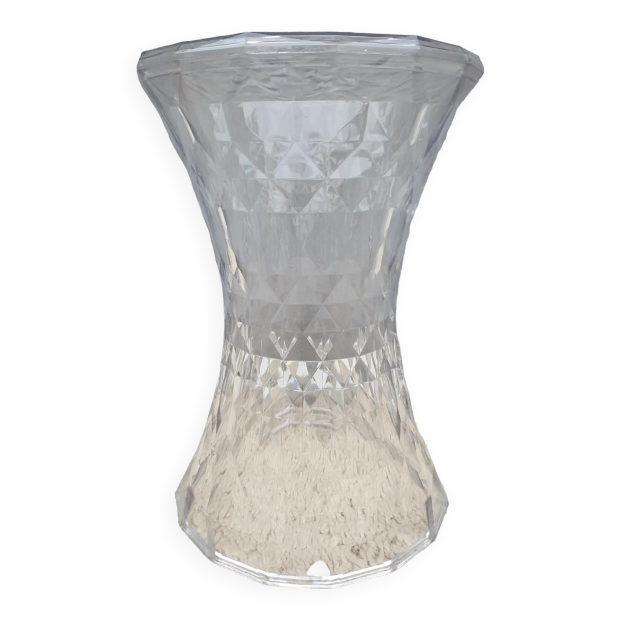 Bedside table stool STONE Marcel Wanders for Kartell