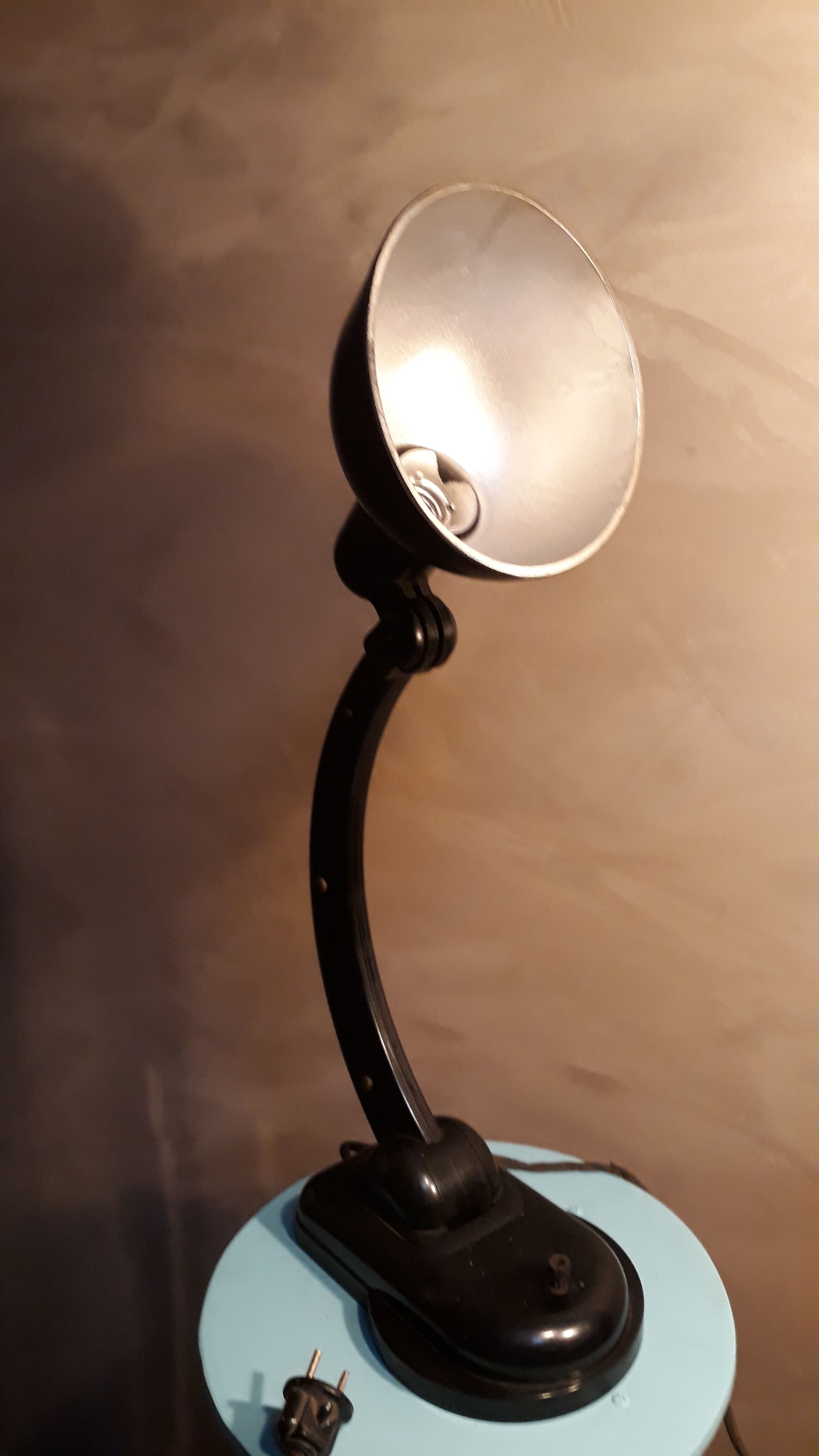 Bakelite Lamp Office Lamp E. K. Cole Bauhaus 1940