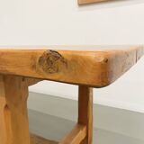 2m solid elm farmhouse table
