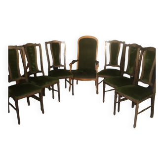 Chairs + armchair