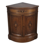Encoignure en chêne XIX ème