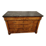 Commode plateau en marbre