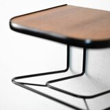 Hanging nightstand with black details