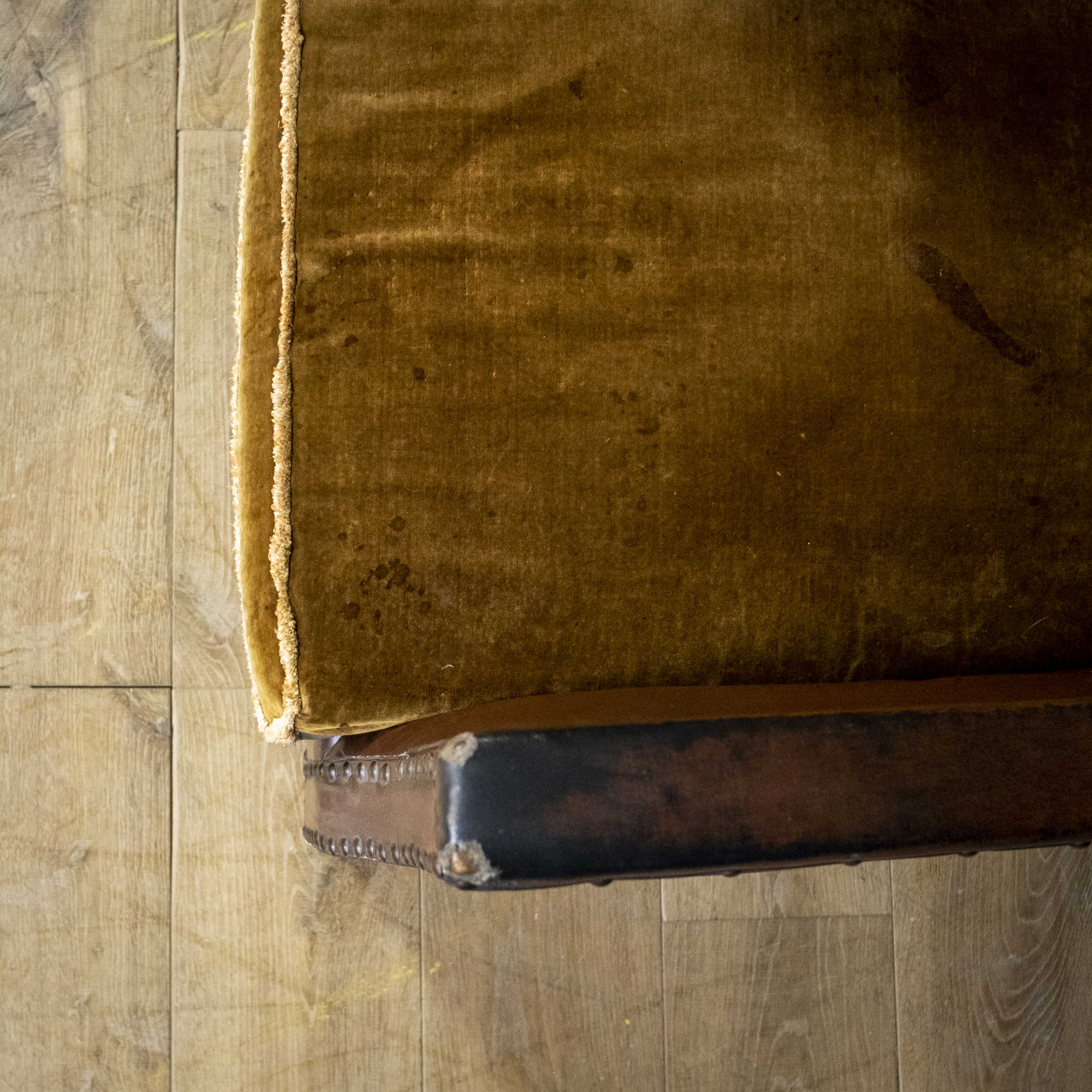 Antique club armchair