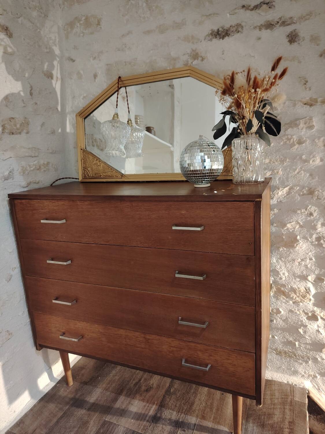 Seventies chest of drawers