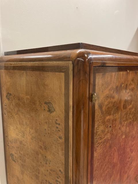 3-door Art Deco wardrobe