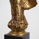 Hollywood Regency lamp with Eagle by Deknudt, Belgium ca. 1980