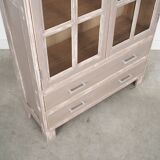 Oak showcase, Danish design, 1980s, production: Denmark
