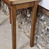 Console en bois, années 1970-1980