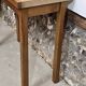 Console en bois, années 1970-1980
