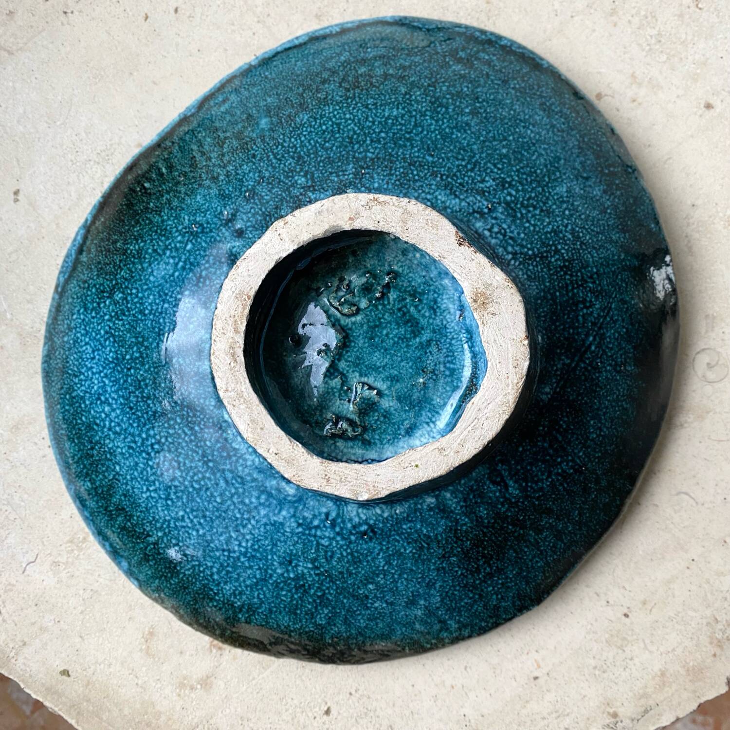 Ceramic trinket tray, vintage craftsmanship