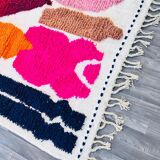 Traditional Moroccan wool rug 2.5 x 1.5 m