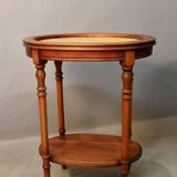Table volante cannée ovale