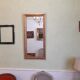 Gilded wooden mirror 93X46