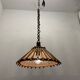 Rattan vintage Light Pendants Set of 2 1960’s