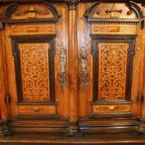 Imposing 19th Century Rhine Valley Sideboard