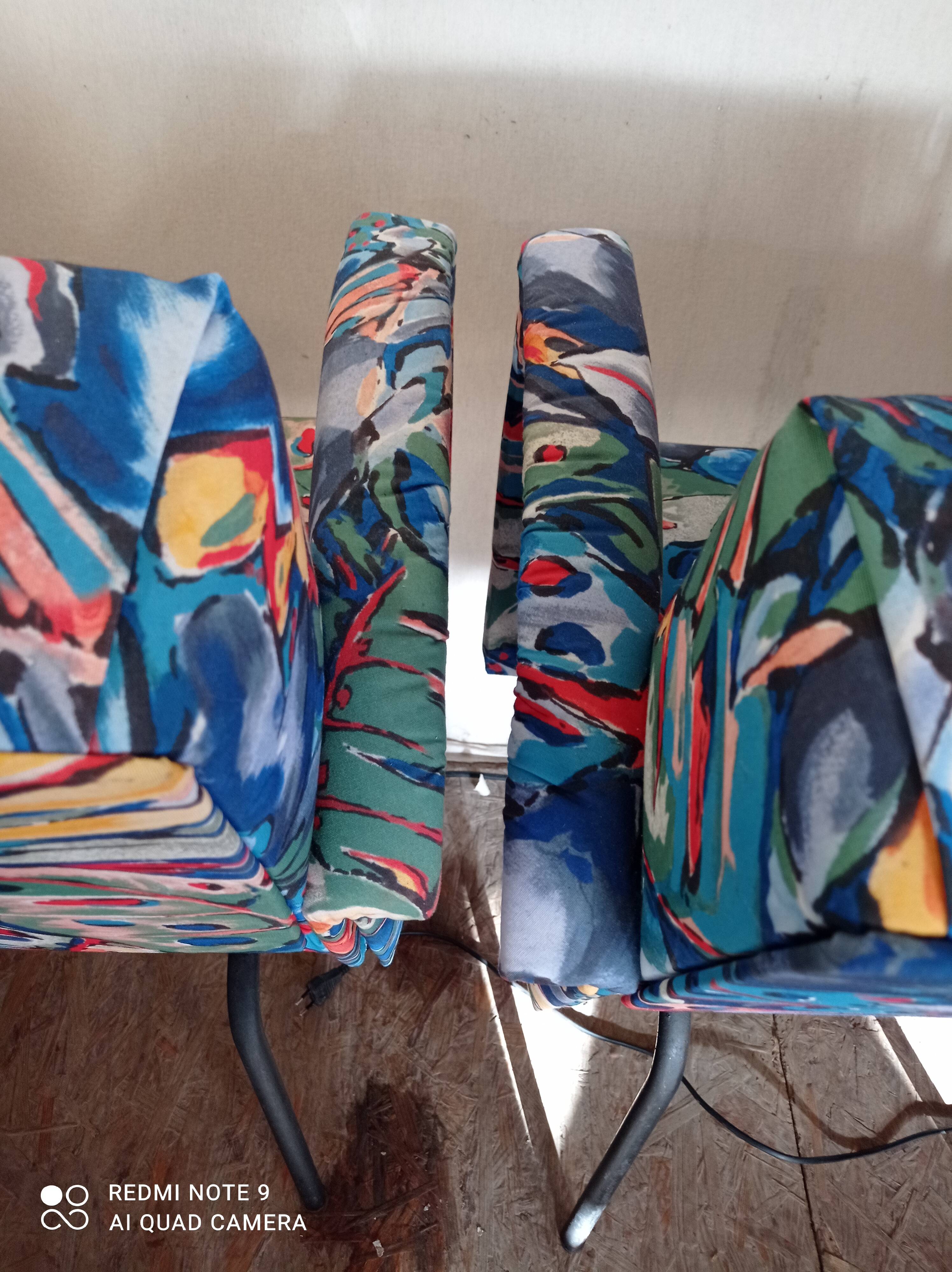 Pair of small armchairs, 1960s