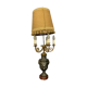 Napoleon III era lamp in antimony, bronze and marble around 1850