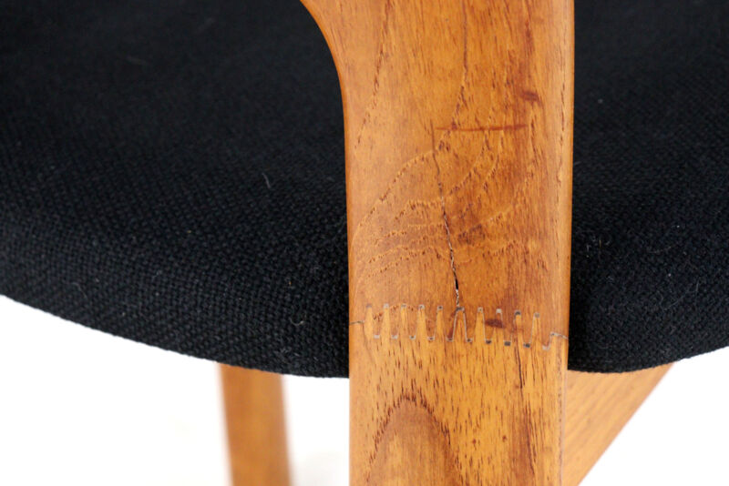 Set of 4 Danish Dining Chairs 'Ronum' - mid century modern in teak