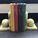 Pair of Art Deco style onyx bookends