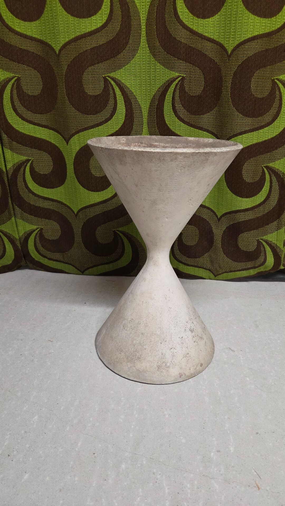 Jardinière « Diabolo » en fibrociment par Willy Guhl pour Eternit 1950