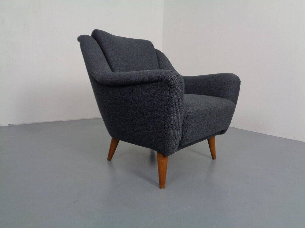 Mid-Century French Club Chair, 1950s
