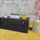 Antique travel trunk