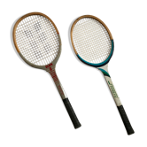 Raquettes de tennis années 50-60s