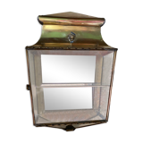 Brass and glass display case