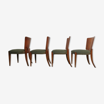 Art Deco Style Dining Chairs by Jindrich Halabala