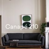 210 red edition sofa