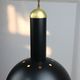 Vintage Black and Brass Pendant Lamp