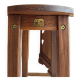 Wooden bar stool